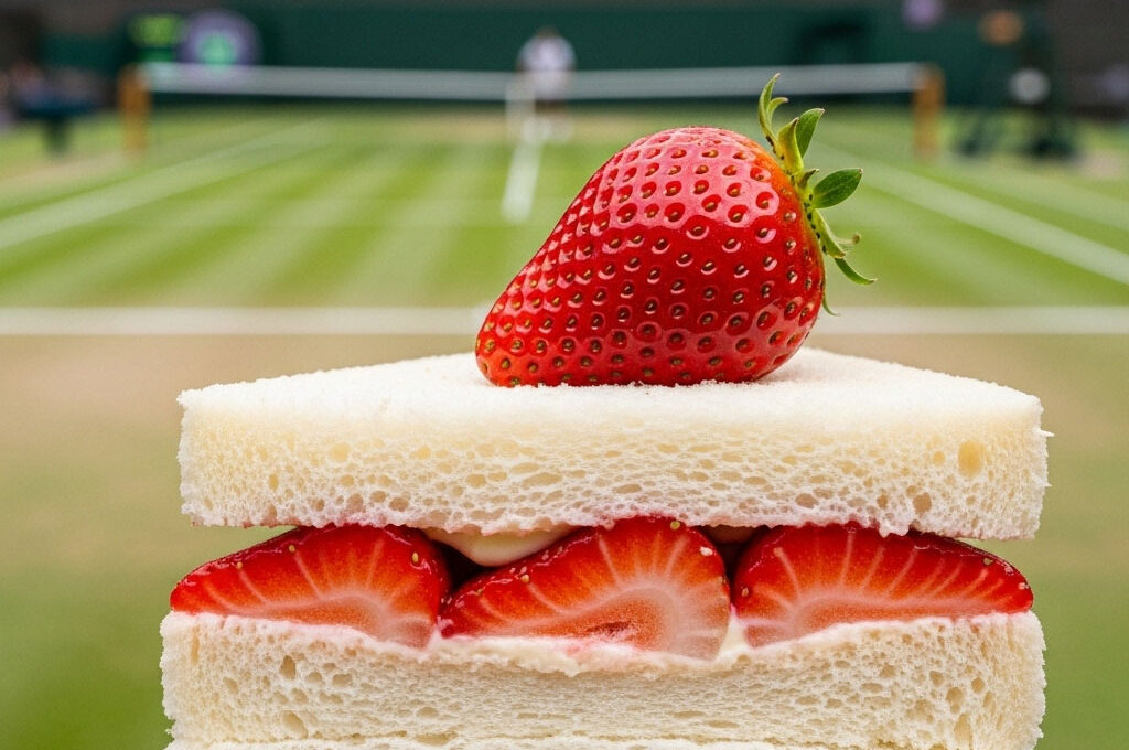 Erdbeersandwich Wimbledon