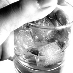Whiskey mit Eis