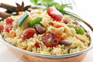 couscous--zucchini-salat