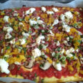 Lowcarb-Flammekuchen fertig